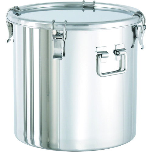 オレンジブック トラスコ中山　TRUSCOMONOVATE 折りたたみ取っ手付密閉容器(クリップ式/PTFE) 70L 〔品番:CTHFPTFE43H〕[ 注番:1471294]特長●パッキンは耐薬品性の高いフッ素樹脂性です。●取っ手は使用しない時には倒れるので無駄な場所を取りません。●簡単に蓋の着脱ができるキャッチクリップ式です。●密閉式ですので内容物の飛散を防止し、外からのホコリなどの混入を防ぎます。●底の角は、汚れが溜まりにくいR構造です。用途●液体・粉体等の一時保管用に。●省スペース化を図りたいときに。仕様●容量(L)：70●高さ(mm)：520●取手：有●外径(mm)：430仕様2●表面処理：内外面バフ研磨●使用条件：大気圧(加減圧不可)材質/仕上●SUS304●パッキン：PTFE（白色）セット内容/付属品注意●樹脂製の為、ゴム製のパッキンに比べ密閉性は低いです。原産国（名称）日本JANコード4589691026644本体質量9.1kgオレンジブック トラスコ中山　TRUSCOMONOVATE 折りたたみ取っ手付密閉容器(クリップ式/PTFE) 70L 〔品番:CTHFPTFE43H〕[注番:1471294][本体質量：9.1kg]《包装時基本サイズ：430×550×520》〔包装時質量：9kg〕分類》研究用品》ボトル・容器》ステンレスタンク☆納期情報：オレンジブック掲載以外でメーカー直送品（送料元払い）【法人限定＝会社名ご記入お願い致します。】※北海道・沖縄・離島は運賃別途商品も含む