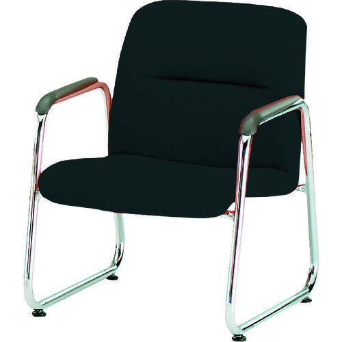 ■TOKIO 軽応接チェア ア−ムチェア ノワール FO10NOR(1472502)[送料別途お見積り][法人限定][外直送]