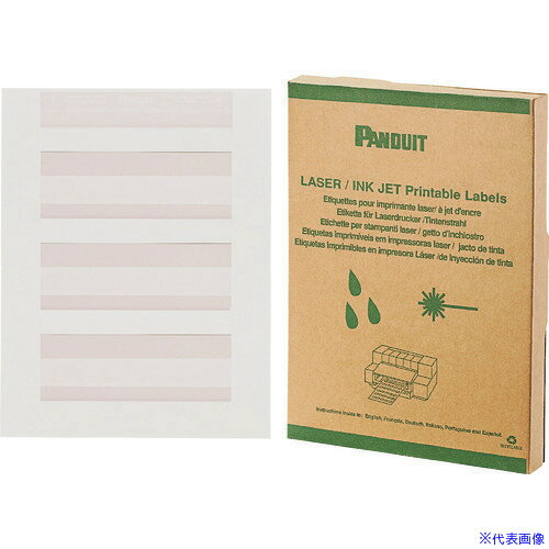 ■PANDUIT レーザープリンタ用回転ラベル 白 印字部50.8mmX12.7mm ラベル数1000枚 R200X150X1J R200X150..