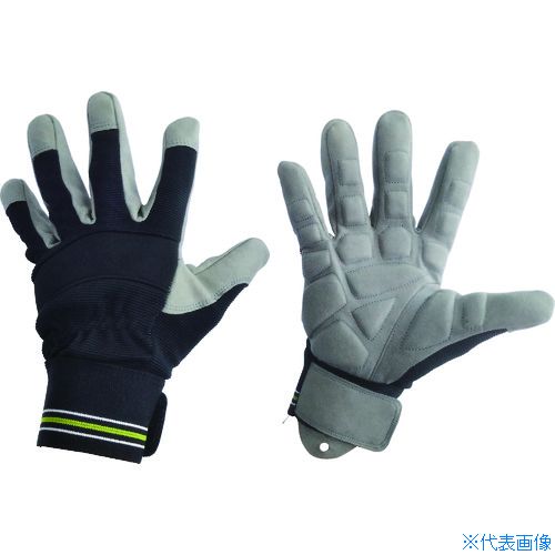 オレンジブック トラスコ中山　TRUSCO富士手袋 振動減振手袋 L 〔品番:0025L〕[ 注番:1480538]特長●振動軽減スポンジ内層で手に優しい手袋です。●手の平側に振動を軽減するパッドが付いた手袋です。●吸汗・速乾性に優れます。●フック掛けに便利なループ付きです。●洗って繰り返し使用できます。用途●チェーンソー、草刈り機、グラインダーなど振動を伴う作業に。仕様●色：グレー/ブラック●サイズ：L●全長(cm)：24.0●手のひら周り(cm)：21.0●中指長さ(cm)：8.0●厚さ(mm)：1.6●袖口タイプ：マジック仕様2材質/仕上●手のひら部：スポンジ内層人工皮革（マイクロファイバー）●手甲部：ポリエステル、クロロプレンゴム●防振材：スポンジ（合成ゴム）セット内容/付属品注意原産国（名称）中国JANコード4907534002516本体質量85gオレンジブック トラスコ中山　TRUSCO富士手袋 振動減振手袋 L 〔品番:0025L〕[注番:1480538][本体質量：85g]《包装時基本サイズ：250×120×40》〔包装時質量：85g〕分類》保護具》作業手袋》防振手袋☆納期情報：仕入れ先通常在庫品 (欠品の場合有り)