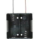 ■タカチ リード線付電池ホルダー 単1×2 SN12(1482037)