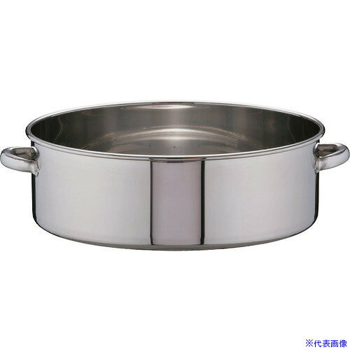 ■TKG 手付洗桶 51cm SA18−8ステンレス AAL04051(1487131)[送料別途お見積り][法人限定][メーカー取寄]