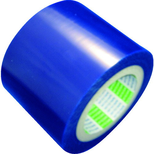 オレンジブック トラスコ中山　TRUSCO日東 アルミサッシ用表面保護フィルム SPV−A−6050 100mm×100m ライトブルー 〔品番:A6050100〕[ 注番:1494013]特長●水系粘着剤とポリエチレン系フィルムをベースと...