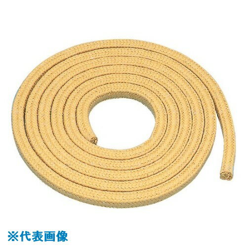 ■ニチアス TOMBO No.9040 アラミドファイバーパッキン □4.8mm×3m TOMBONO.90404.8(1494613)[送料別途お見積り][法人限定][直送]