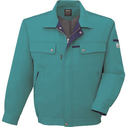 オレンジブック トラスコ中山　TRUSCOサンエス 冬 長袖ブルゾン ナイルグリーン色 Sサイズ 〔品番:WA2015137S〕[ 注番:1517048]特長●SS〜6Lまで幅広いサイズ展開です。●全10色からお好みのカラーを選ぶことができ、上下別色の組み合わせも可能です。●背中の両サイドにマチがはいったノーフォークは、腕の動きをスムーズにします。●腕の上げ下げがつっぱりにくいトリカット仕様となっています。仕様●色：ナイルグリーン●サイズ：S●着丈(cm)：61●胸囲(cm)：108●袖丈(cm)：54●肩幅(cm)：46仕様2●エコマーク●グリーン購入法●形態安定●裏綿●帯電防止素材●トリカット材質/仕上●ポリエステル90％、綿10％（再生ポリエステル60％）セット内容/付属品注意原産国（名称）ベトナムJANコード4537065179694本体質量0gオレンジブック トラスコ中山　TRUSCOサンエス 冬 長袖ブルゾン ナイルグリーン色 Sサイズ 〔品番:WA2015137S〕[注番:1517048]分類》保護具》作業服》作業服☆納期情報：オレンジブック掲載以外でメーカー直送品【法人限定＝会社名ご記入お願い致します。】