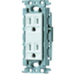 ■Panasonic コスモワイド接地ダブルコンセント WTF13124WK(1573495)[送料別途お見積り][法人限定][掲外取寄]