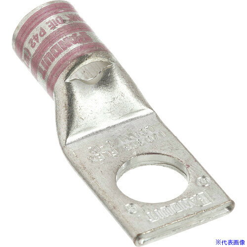 ■PANDUIT 銅製圧縮端子 1穴 電線サイズ AWG1/0 取付穴サイズ 135mm LCAX1/0−12−X LCAX1012X(1577340)×2[送料別途お見積り][法人限定][掲外取寄]