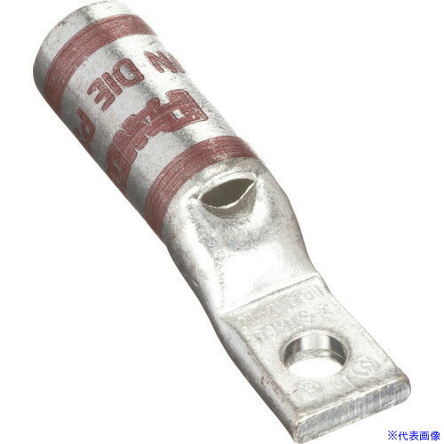 ■PANDUIT 銅製圧縮端子 1穴 幅細取付板 電線サイズ AWG2 取付穴サイズ 51mm LCAN2-10-Q LCAN210Q(1578843)[送料別途見積り][法人・事業所限定][掲外取寄]