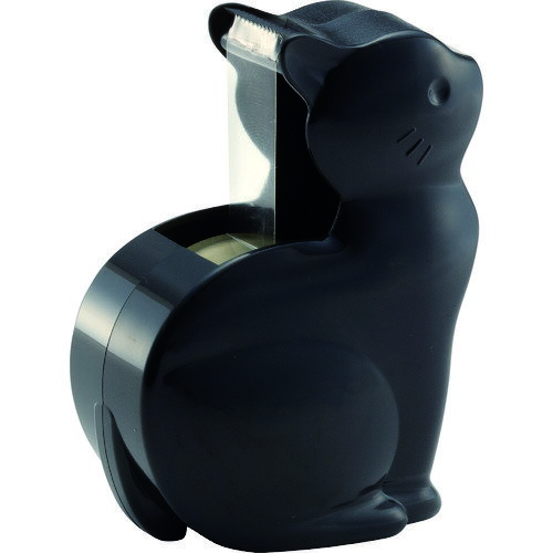 ■ニチバン セロテープ ねこカッター クロネコ CT−15NEKN CT15NEKN(1582791)×5[送料別途お見積り][法人..