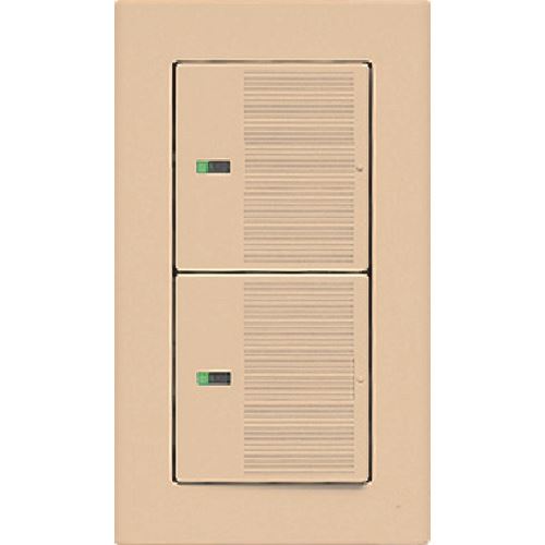 ■Panasonic ワイドダブルSW用ハンドル表示付・ネーム WT3022F(1583075)×10[送料別途お見積り][法人限定..