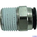 ■チヨダ ファイブメイルコネクタ 12mm・R1/2 F1204M(1584359)