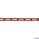 ■水本 【要長さ指定】チューブ保護アルミカラーチェーン レッド 3.5HALC-R 13.1〜14m 3.5HALCR14C(1588836)[送料別途お見積り...