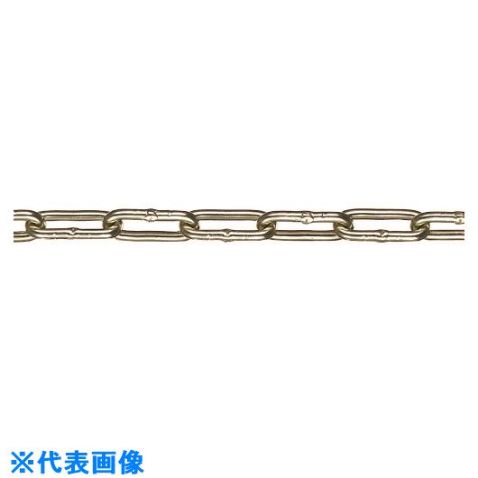 ■水本 【要長さ指定】チューブ保護アルミカラーチェーン レモンイエロー 5HALC-Y 23.1〜24m 5HALCY24C(..