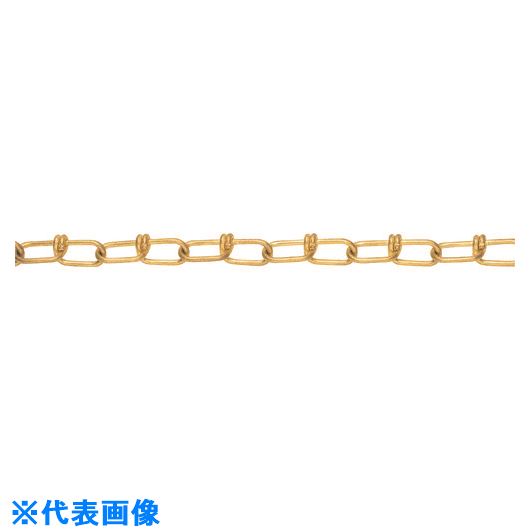 ■水本 【要長さ指定】黄銅ビクターチェーン 2-VBR 長さ・リンク数指定カット 24.1〜25m 2.0VBR25C(1600..