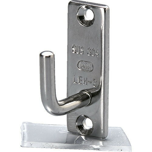 オレンジブック トラスコ中山　TRUSCOTRUSCO ステンレスロングアイフック 10mm (1個＝1袋) 〔品番:TLEH10〕[ 注番:1607253]特長●口の開きが広く、物を掛ける作業が効率的です。●掛ける部分に奥行きがあり、厚みのある道具が掛けられるタイプです。用途●壁面・床面・柱などに設置し、チェーン・ワイヤ・ロープの壁面金具として。●食品加工現場の道具掛けとして使用。仕様●吊下荷重(N/kgf)：294/30●使用荷重(kN)：0.29●A(mm)：30●B(mm)：120●B1(mm)：120●B2(mm)：100●D(mm)：10●H(mm)：64●L(mm)：68●P(mm)：100●P1(mm)：100●d(mm)：6.2●h(mm)：50●t(mm)：4仕様2材質/仕上●ステンレス（SUS304）●仕上げ：電解研磨仕上げセット内容/付属品注意原産国（名称）中国JANコード4989999022872本体質量170gオレンジブック トラスコ中山　TRUSCOTRUSCO ステンレスロングアイフック 10mm (1個＝1袋) 〔品番:TLEH10〕[注番:1607253][本体質量：170g]《包装時基本サイズ：190×100×30》〔包装時質量：170g〕分類》金物・建築資材》建築金物》吊金具☆納期情報：仕入れ先通常在庫品 (欠品の場合有り)