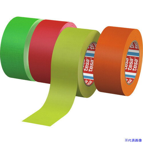 ■tesa 補修用布テープ 蛍光イエロー 50mmx25m 46715025FY(1608082)