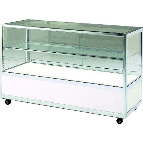 ■ハヤノ エクシード 平ケースS シルバー プッシュ錠付 S1245SP(1608688)[送料別途お見積り][法人限定][..