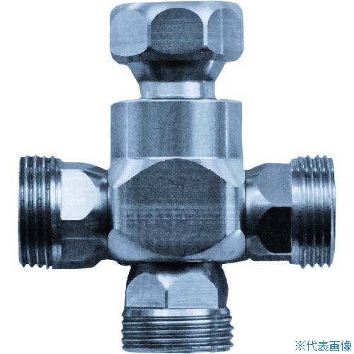 オレンジブック トラスコ中山　TRUSCOヒルトライン ステンレス製クーラントホース(1/4ホースシステム)用ジョイント クロスボールジョイント 〔品番:1WV3K〕[ 注番:1608897]特長●耐久性に優れたSUS303を使用し樹脂製に...