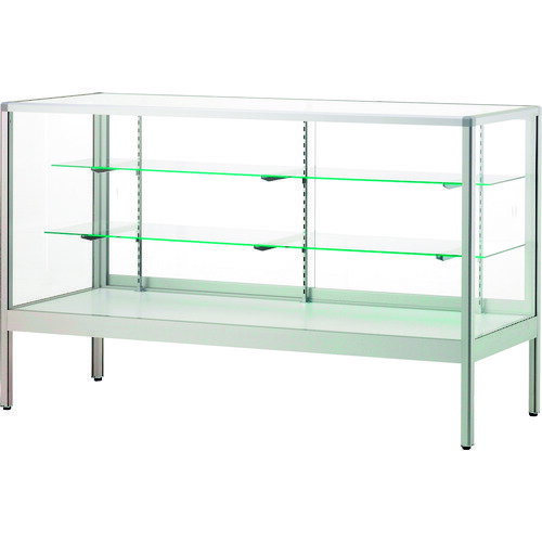 ■ハヤノ フォルティッシュ 平ケース シルバー プッシュ錠付 R09600SP(1609008)[送料別途見積り][法人・事業所限定][直送]