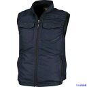 ■XEBEC 空調服ベストXE98011−19−4L ディープネイビー XE98011194L(1609596)