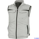■XEBEC 空調服ベストXE98011−22−L シルバーグレー XE9801122L(1609603)