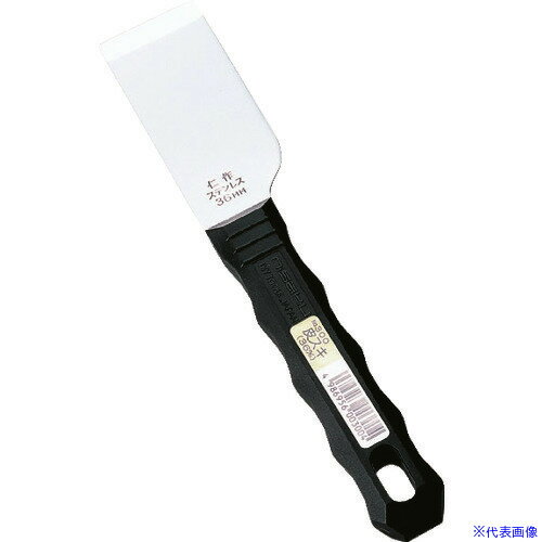 オレンジブック トラスコ中山　TRUSCO仁作 皮スキ 36mm 〔品番:300〕[ 注番:1609684]特長●削る、盛る、剥がす、ステンレス鋼材の特性を生かした高品質日本製です。用途●ペンキハガシ、サビオトシ、ガムハガシ等の作業に。●鏡面研磨で汚れが付きにくく作業がはかどります。●刃物用ステンレス鋼総焼入加工ですので、頑強、研ぎ直し使用可能です。仕様●全長(mm)：215●刃幅(mm)：36●刃長(mm)：85●刃厚(mm)：1.8仕様2●刃部用ステンレス鋼●食品衛生法適合（ポジティブリスト適合）材質/仕上●刃部：ステンレス（SUS420J2）●柄部材質：グレードポリプロピレンセット内容/付属品注意原産国（名称）日本JANコード4986956003004本体質量80gオレンジブック トラスコ中山　TRUSCO仁作 皮スキ 36mm 〔品番:300〕[注番:1609684][本体質量：80g]《包装時基本サイズ：215×36×17》〔包装時質量：80g〕分類》工事・照明用品》塗装・内装用品》へら・スクレーパー☆納期情報：仕入れ先通常在庫品 (欠品の場合有り)