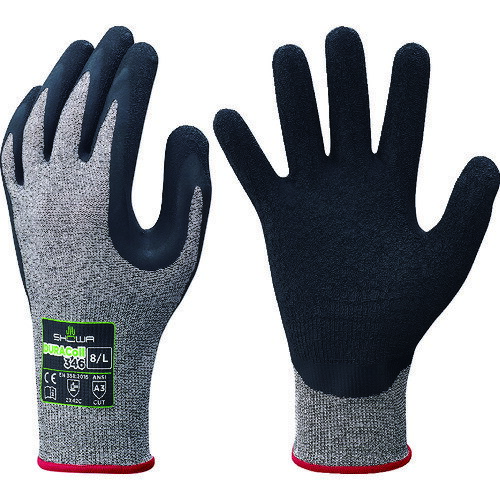 オレンジブック トラスコ中山　TRUSCOSHOWA 耐切創手袋 NO346 デュラコイル346 グレー Sサイズ 〔品番:NO346S〕[ 注番:1609713]特長●グラスファイバー糸を組み合わせた独自の繊維「デュラコイル」と高強度ポリ...