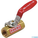 ■HAMAI 黄銅製禁油処理ボールバルブ(レバー) BBS9215RC(1610851)