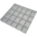 ■TRUSCO PPトレー 角 20マス 51X62 10枚入 PPTS51X62(1613377)