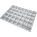 ■TRUSCO PPトレー 角 35マス 61X58 10枚入 PPTS61X58(1613378)