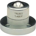 ■TRUSCO ボールキャスター 切削加工品 フランジタイプ TA50F(1614251)
