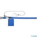 ■TRUSCO ロープ式 胴ベルト型墜落制止用器具 幅50mmX長さ1150mm ブルー TSB99AB(1615687)