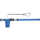 ■TRUSCO 巻取式 胴ベルト型墜落制止用器具 幅50mmX長さ1200mm ブルー GR590AB(1615697)