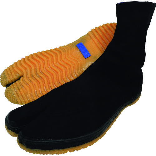 オレンジブック トラスコ中山　TRUSCO日進 C−自力 5枚地下 24.0cm 〔品番:JTABI524.0〕[ 注番:1615829]特長●フィット感のある履き心地です。用途●農業。仕様●寸法(cm)：24.0●サイズ(cm)：24.0仕様2●24.0●EE●黒材質/仕上●甲被：綿●靴底：ゴムセット内容/付属品注意原産国（名称）中国JANコード4932807000043本体質量355gオレンジブック トラスコ中山　TRUSCO日進 C−自力 5枚地下 24.0cm 〔品番:JTABI524.0〕[注番:1615829][本体質量：355g]《包装時基本サイズ：295×60×105》〔包装時質量：420g〕分類》保護具》安全靴・作業靴》作業靴☆納期情報：メーカー取り寄品（弊社より発送）