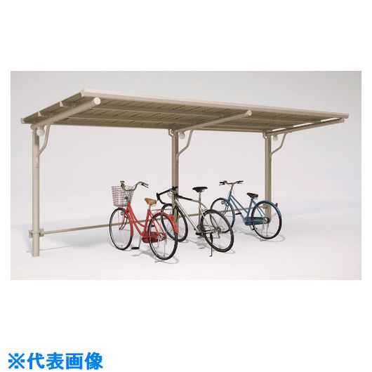 ■DAIKEN サイクルロビー CY-SLD型オプション 車止め(柱取付け式) CYDLKHR24U(1617424)[送料別途見積り][法人・事業所限定][外直送]