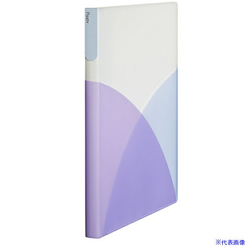 ■PLUS 98413)クリアF Pasty A4 40Pブルーベリーパープル 98413(1622648)[送料別途お見積り][法人限定][..