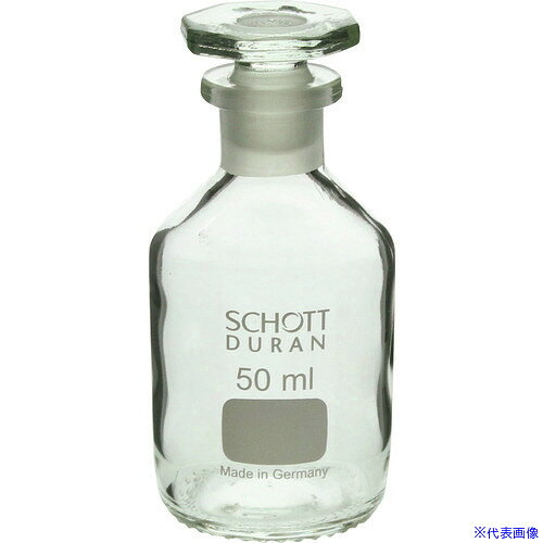 オレンジブック トラスコ中山　TRUSCOSIBATA 試薬びん DURAN 50mL 10入 〔品番:017030501A〕[ 注番:1659759]特長●試薬等を保存するための細口タイプの透明びんです。●ガラス製のすり合わせ栓が付属しています。用途●試薬の保管に。仕様●容量(ml)：50●直径(mm)：42●高さ(mm)：80●容量(L)：0.05●栓：14/15仕様2材質/仕上●ほうけい酸ガラスセット内容/付属品注意●高さには栓を含みません。原産国（名称）ドイツJANコード4589988597512本体質量680gオレンジブック トラスコ中山　TRUSCOSIBATA 試薬びん DURAN 50mL 10入 〔品番:017030501A〕[注番:1659759][本体質量：680g]《包装時基本サイズ：245×99×99》〔包装時質量：1kg〕分類》研究用品》ボトル・容器》ボトル☆納期情報：メーカー取り寄品（弊社より発送）