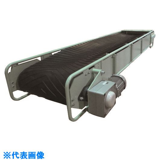 ■KYC バラ物用コンベヤ750幅 機長5m 3点キャリア式 KMWH75A5(1660696)[送料別途お見積り][法人限定][外..