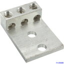 ■PANDUIT アルミ製メカニカルコネクター 2穴3バレルラグ 電線サイズAWG6−AWG3/0 LAM3B3/0−12−...