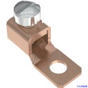 ■PANDUIT 銅製メカニカルコネクター 1穴 ストレート固定タン型ラグ 電線サイズ AWG14 − AWG4 取付穴 64mm CXS70