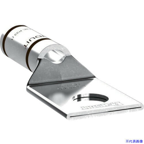 ■PANDUIT 銅製圧縮端子 1穴 電線サイズ AWG2 取付穴サイズ 69mm LCA2−14−Q LCA214Q(1668223)×2[送料別..