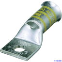 ■PANDUIT 銅製圧縮端子 1穴 漏斗状電線挿入口 電線サイズ AWG4/0 取付穴サイズ 104mm LCAF4/0−38−X L...