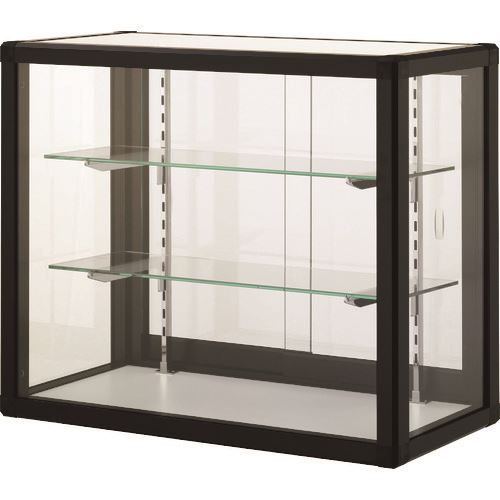 ■ハヤノ フォルティッシュ アップケース マットブラック プッシュ錠付 600×450 P60456BP(1677461)[送料別途お見積り][法人限定][外直送]