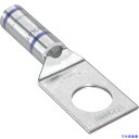 ■PANDUIT 銅製圧縮端子 1穴 電線サイズ AWG6 取付穴サイズ 104mm LCA6−38−L LCA638L(1679270...