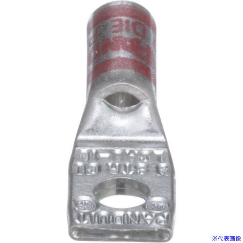 ■PANDUIT 銅製圧縮端子 1穴 電線サイズ AWG8 取付穴サイズ 51mm LCA8−10−L LCA810L(1680840)[送料別途..