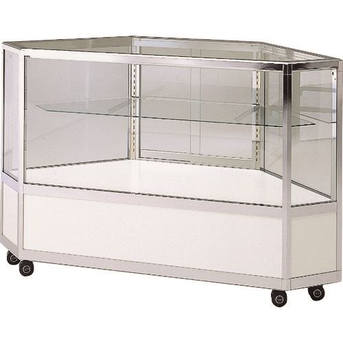 ■ハヤノ エクシード コーナー平ケースSK ブラック プッシュ錠付 SK60BP(1682130)[送料別途お見積り][法..