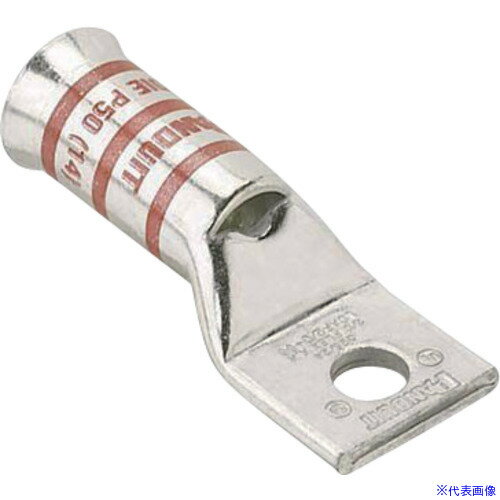 ■PANDUIT 銅製圧縮端子 1穴 漏斗状電線挿入口 電線サイズ 300 kcmil 取付穴サイズ 168mm LCAF300−58−6 ..