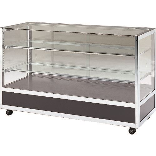 ■ハヤノ エクシード 平ケースF2 シルバー プッシュ錠付 F21845SP(1683729)[送料別途お見積り][法人限定][外直送]