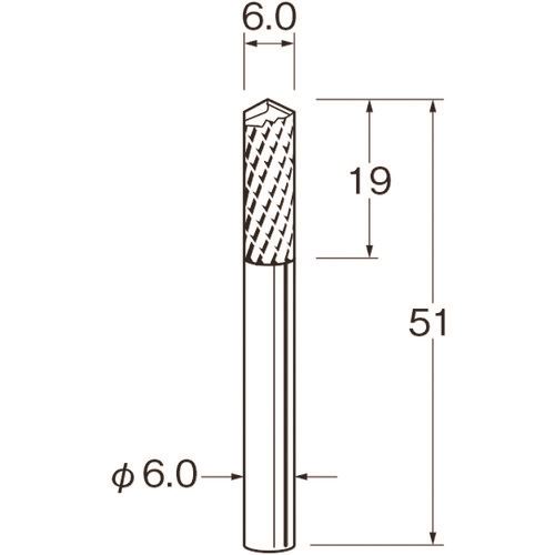 ■リューター FRP用超硬カッター K8966(1684472)[送料別途お見積り][法人限定][掲外取寄]