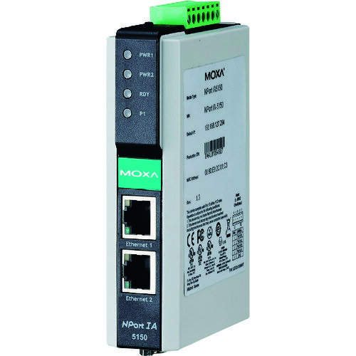 ■MOXA NPORT IA-5150-T NPORTIA5150T(1684943)[法人限定][直送元]